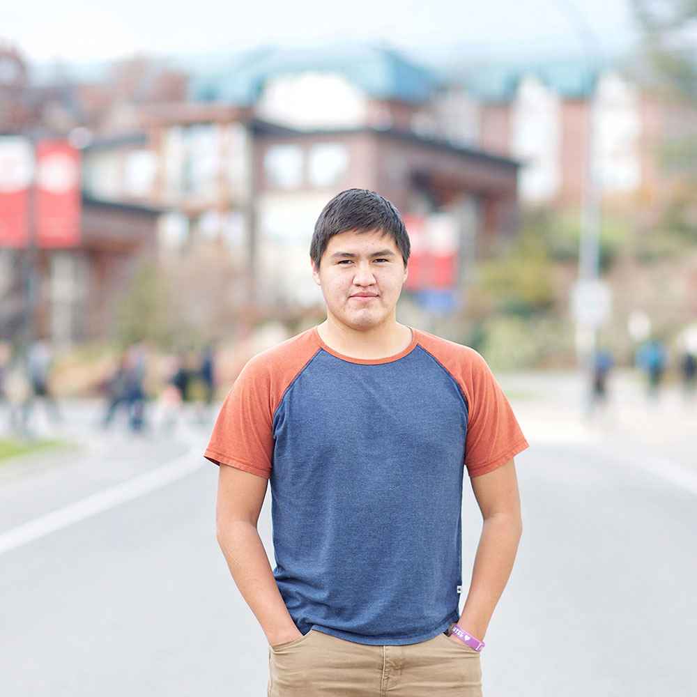 Aboriginal Access Studies student Sidney Paul