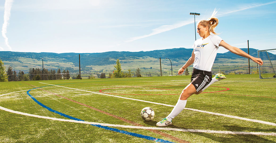 UBC okanagan heat women's soccer player