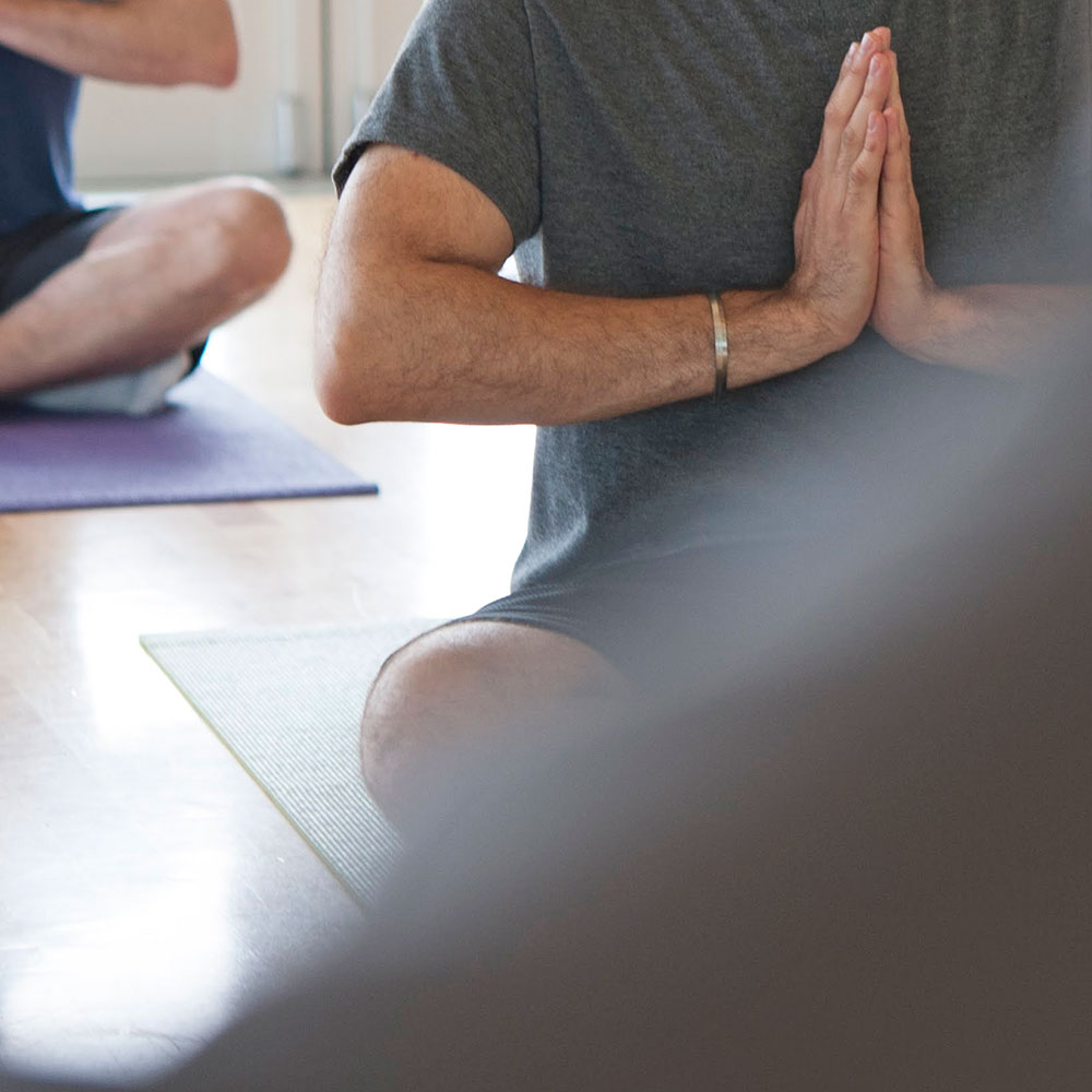 spiritual yoga pose