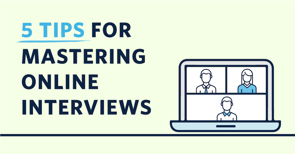 5 tips for online interviews