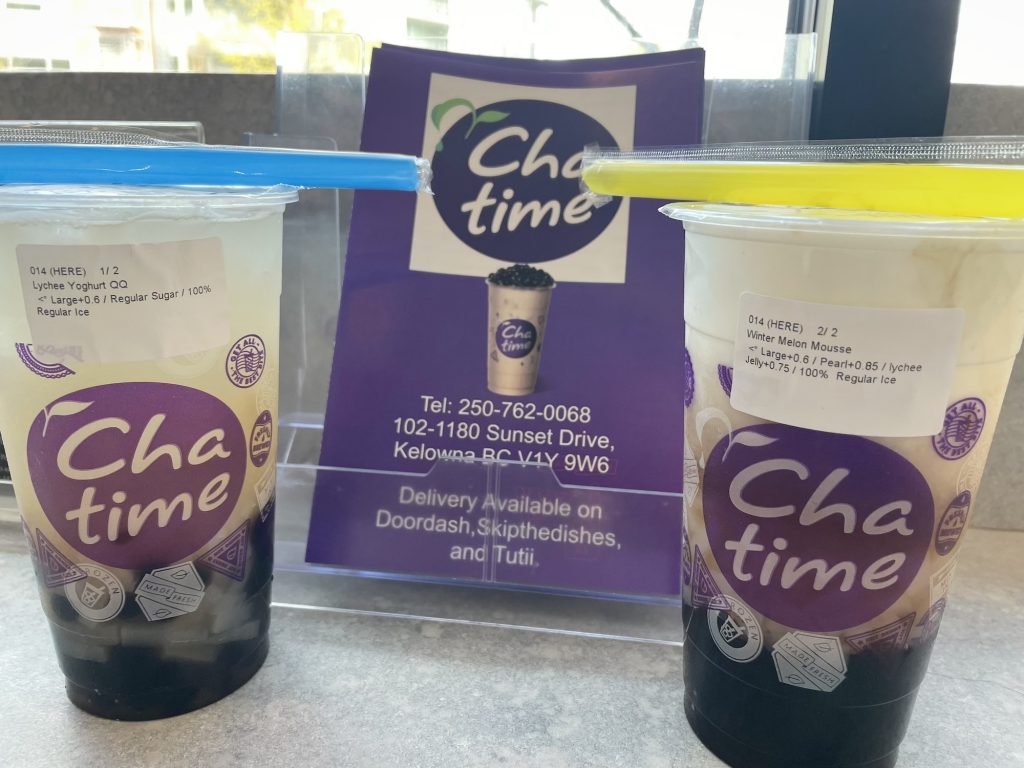 I tried the top four bubble tea cafes in Kelowna, and here’s what I think